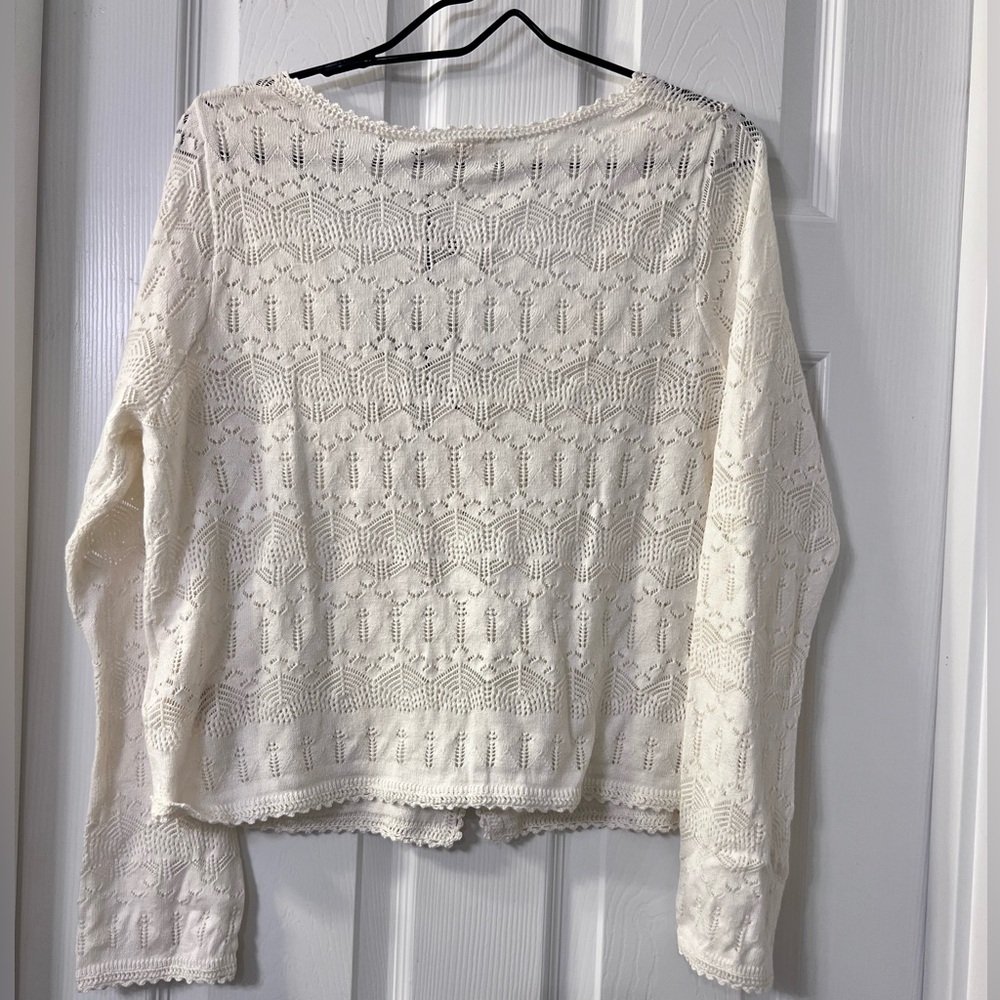 *Spell Siesta Pointelle Cardigan Daisy – Size Trade Only* - Picture 4 of 5